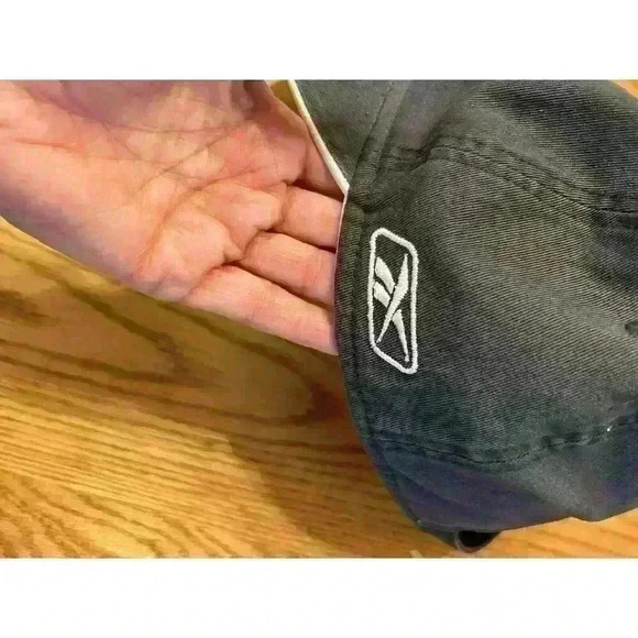 Seattle Seahawks Hat Cap Strap Back Gray NFL Reebok Script One Size - Picture 7 of 7